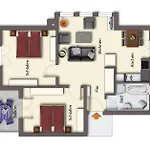 Apartmán Brise Haus Buchenhof App 2 Heringsdorf (Usedom)